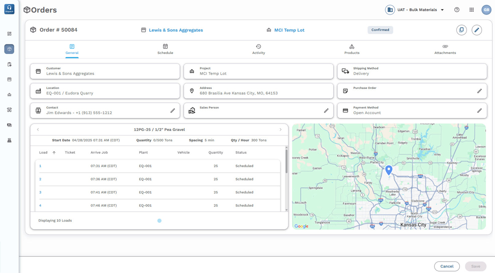 Command Alkon Cloud Dispatch & Scale Ticketing